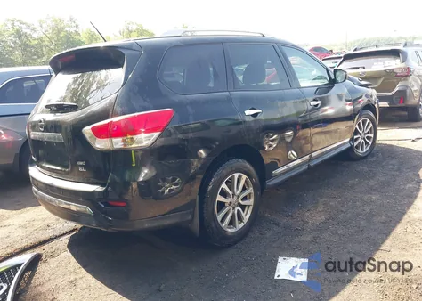 2015 Nissan Pathfinder Sl из США, поврежденный, VIN 5N1AR2MM7FC707876